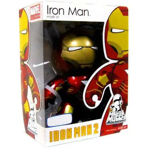 Iron Man 2 Mighty Muggs Iron Man Mark VI Exclusive Vinyl Figure