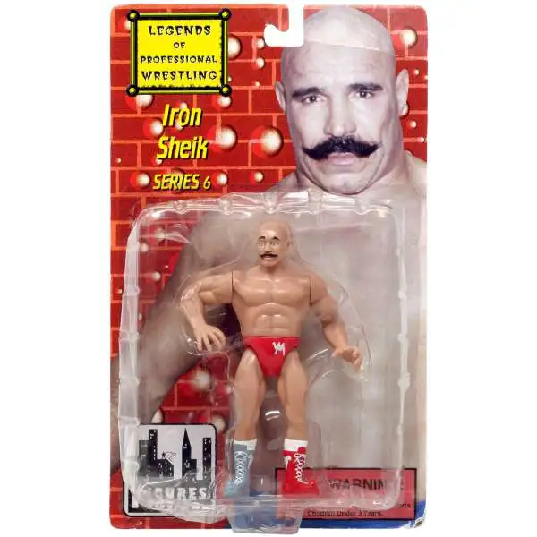 WWE Wrestling Legends of Professional Wrestling Series 6 Iron Sheik Action Figure [Damaged Package]