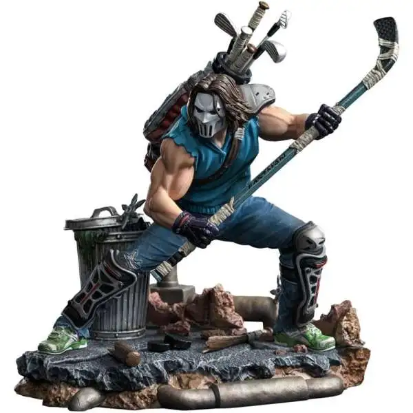 Teenage Mutant Ninja Turtles Casey Jones 9.8-Inch Battle Diorama Statue