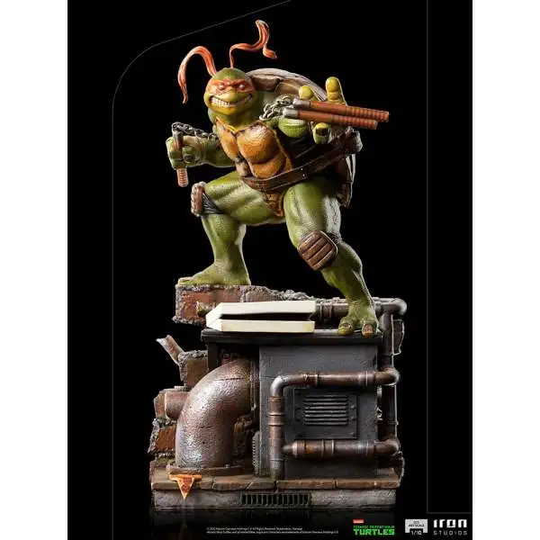 Teenage Mutant Ninja Turtles Michelangelo 10.2-Inch Battle Diorama Statue