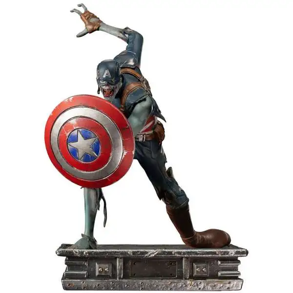 Marvel What If? Zombie Captain America Statue