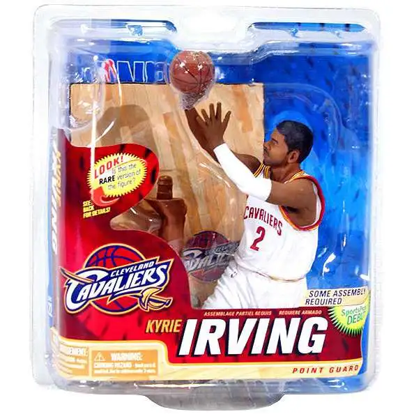 McFarlane Toys NBA Cleveland Cavaliers Sports Basketball Series 22 Kyrie Irving Action Figure [White Jersey]