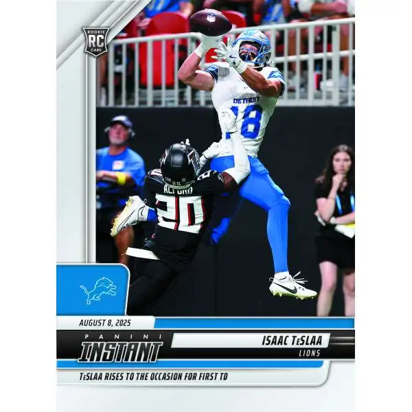 NFL Detroit Lions 2025 Instant Football Isaac Teslaa #10 [Rookie]