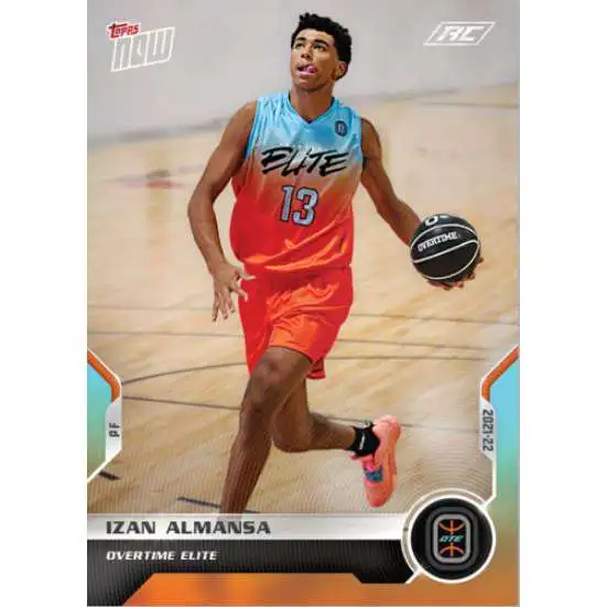 NBA Topps Now 2021-22 Overtime Elite Basketball Izan Almansa D4 [Rookie Debut]