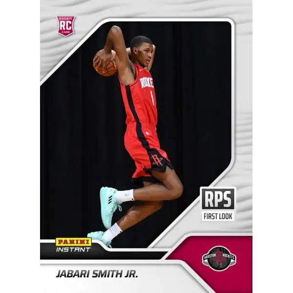 NBA Houston Rockets 2022-23 Instant RPS First Look Basketball Jabari Smith Jr. RPS-3 [Rookie Card]