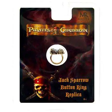 Pirates of the Caribbean Jack Sparrow Button Ring