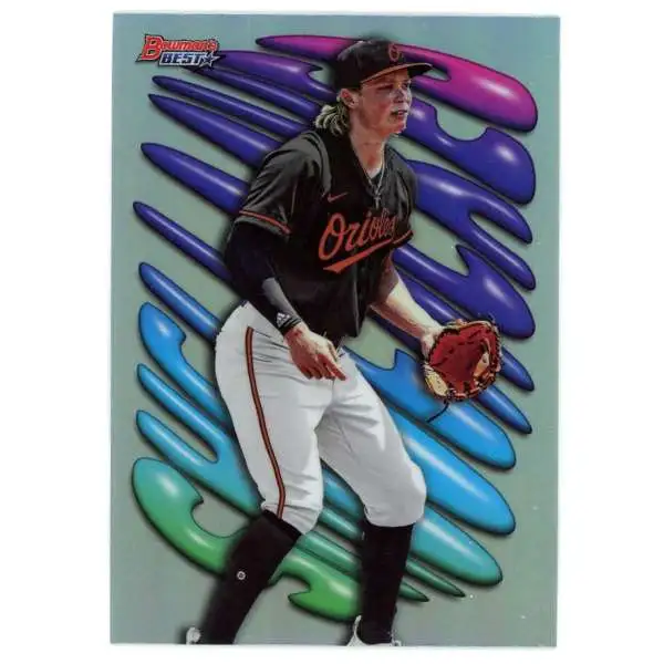 MLB Baltimore Orioles 2023 Bowman's Best Shellacked Jackson Holliday SH-4