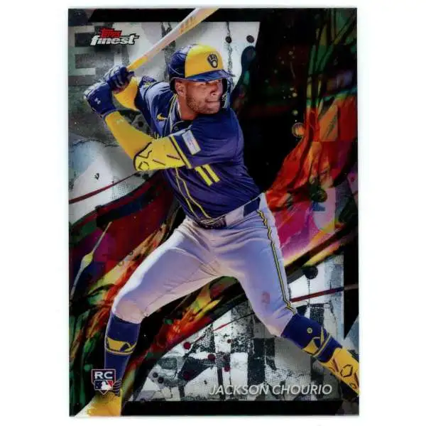 MLB 2024 Topps Finest Baseball Jackson Chourio #11 [Rookie]