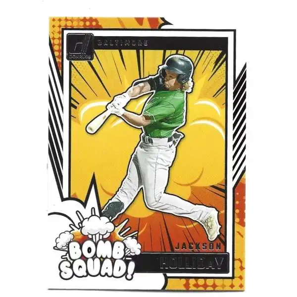 MLB 2024 Donruss Baseball Bomb Squad Jackson Holliday #8 [Rookie]
