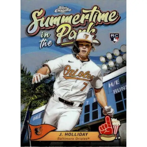 MLB 2024 Topps Chrome Baseball Summertime in the Park Jackson Holliday SITP-8 [Rookie]