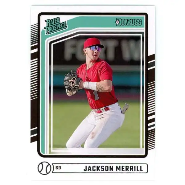 MLB 2024 Donruss Baseball Jackson Merrill #102 [Rated Prospect]