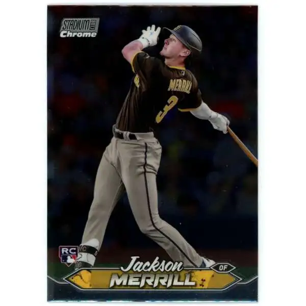 MLB 2024 Topps Stadium Club Chrome Jackson Merrill #50 [Rookie]