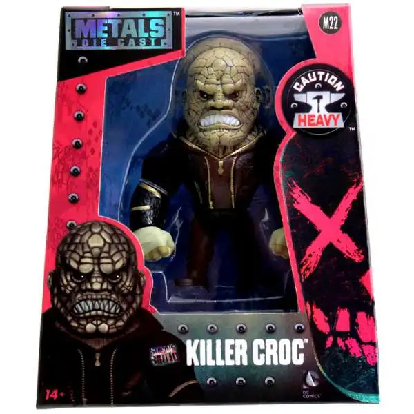 DC Suicide Squad Metals Killer Croc 4-Inch Diecast Figure