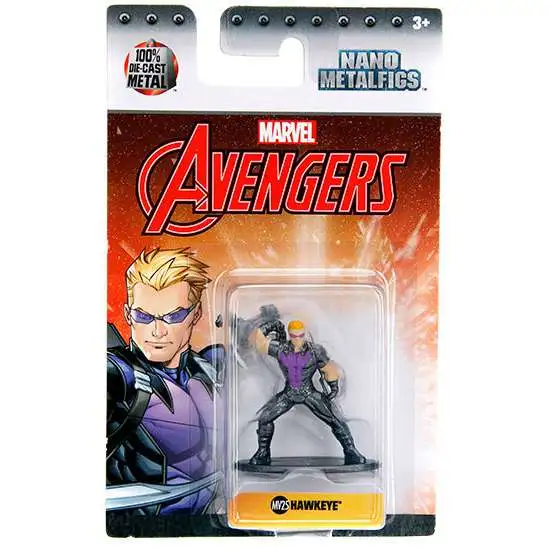 Marvel Avengers Nano Metalfigs Hawkeye 1.5-Inch Diecast Figure MV25