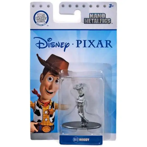 アメコミ Disney Pixar Toy Story Woody Figure Disney Pixar Nano Metalfigs Woody 1.5 Diecast Figure DS15 Black