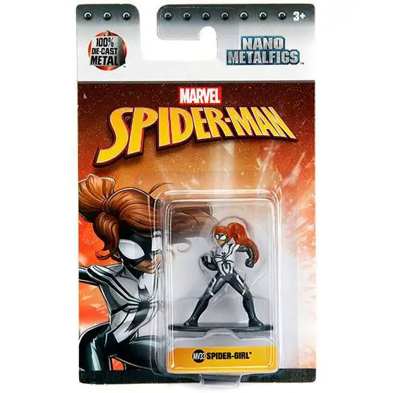 Marvel Spider-Man Nano Metalfigs Spider-Girl 1.5-Inch Diecast Figure MV33