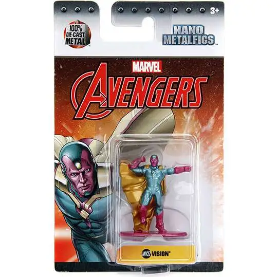 Marvel Avengers Nano Metalfigs Vision 1.5-Inch Diecast Figure