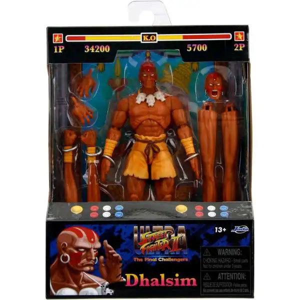 Ultra Street Fighter II: The Final Challengers Dhalsim Action Figure