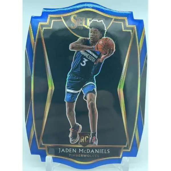 NBA 2021 Select Basketball 246/249 Jaden McDaniels #197 [Die Cut]