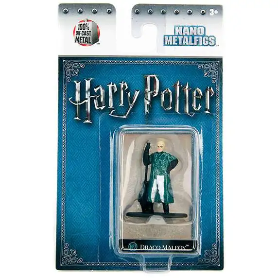 Harry Potter Nano Metalfigs Draco Malfoy 1.5-Inch Diecast Figure HP7 [Quidditch]