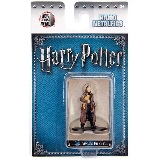 Harry Potter Nano Metalfigs Argus Filch 1.5-Inch Diecast Figure HP8