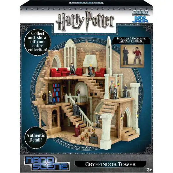 Harry Potter Nano Scene Nano Metalfigs Gryffindor Tower 1.5-Inch Playset