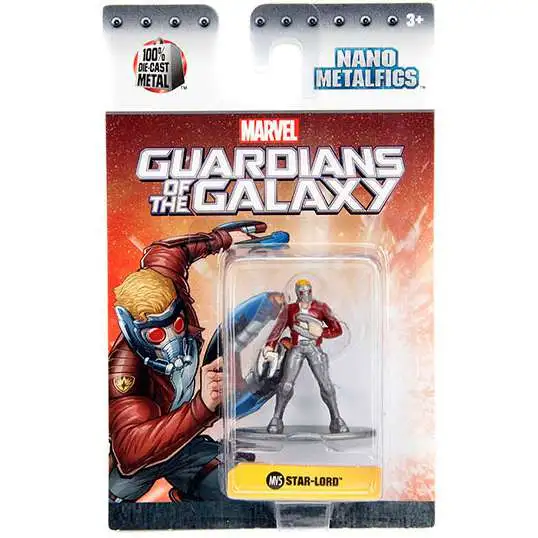 Marvel Guardians of the Galaxy Nano Metalfigs Star-Lord 1.5-Inch Diecast Figure MV5