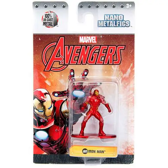 Marvel Avengers Nano Metalfigs Iron Man 1.5-Inch Diecast Figure MV9