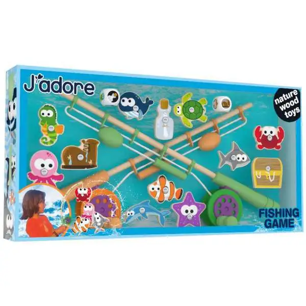 J'adore Fishing Game [Nature Wood Toys]