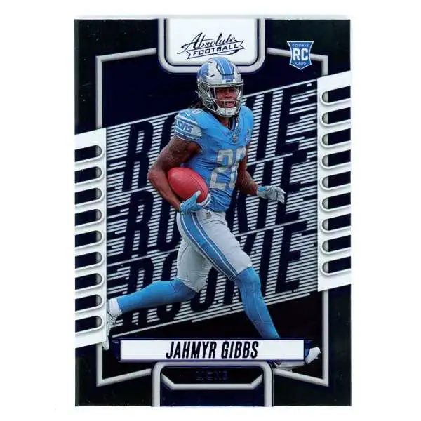 NFL 2023 Panini Absolute Blue Jahmyr Gibbs #108 [Rookie]