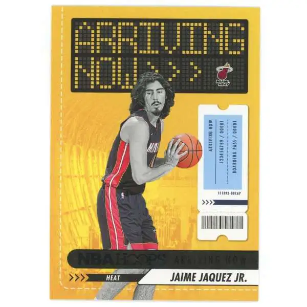 NBA Miami Heat 2023-24 Panini Hoops Arriving Now Jaime Jaquez Jr. #30 [Rookie]