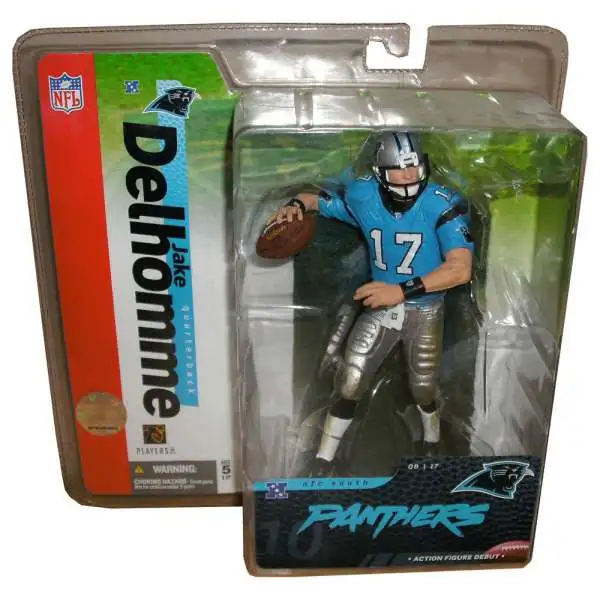 McFarlane Toys NFL Carolina Panthers Sports Picks Football Series 10 Jake Delhomme Action Figure [Blue Jersey Variant]