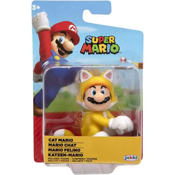 World of Nintendo Super Mario Cat Mario 2.5-Inch Mini Figure (Pre-Order ships September)