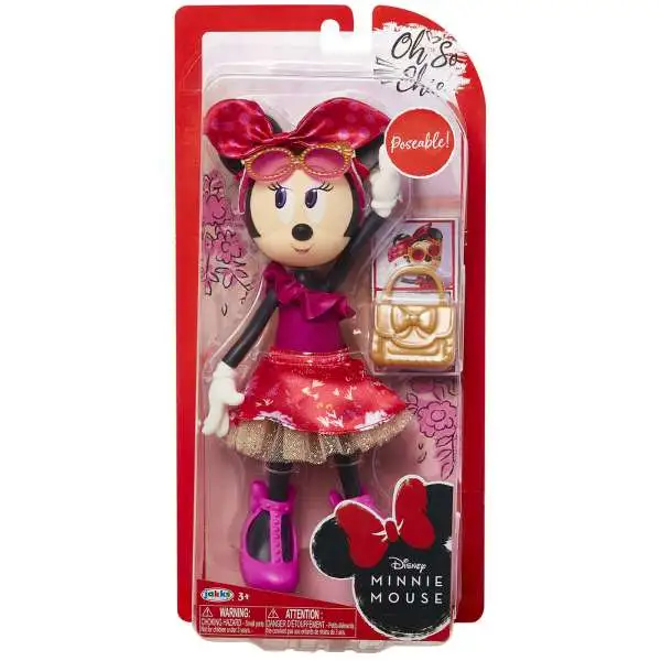 Disney Oh So Chic Minnie Mouse 9-Inch Doll