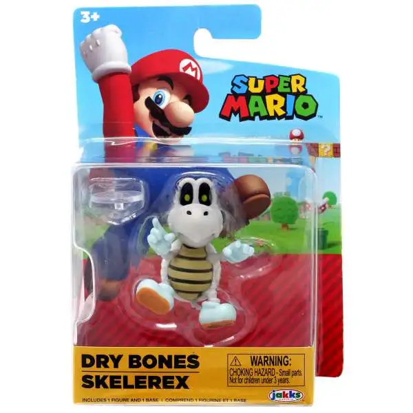 World of Nintendo Super Mario Dry Bones 2.5-Inch Mini Figure