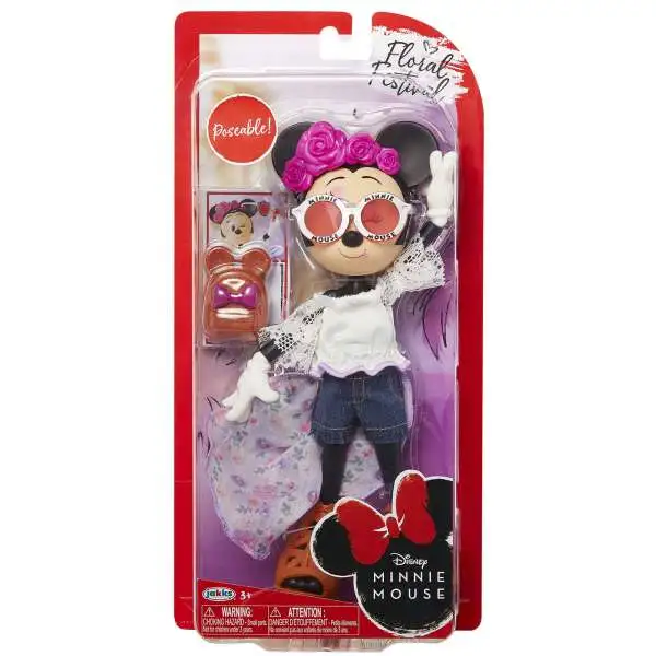 Disney Floral Festival Minnie Mouse 9-Inch Doll