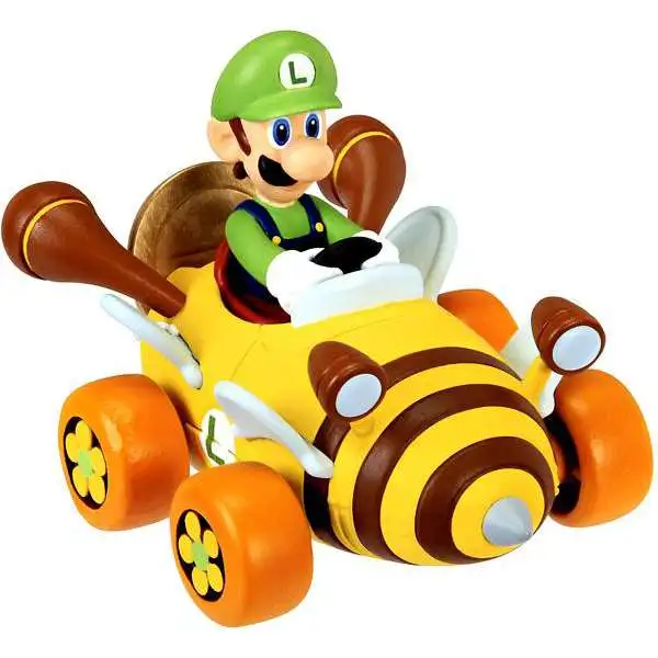 Super Mario Mario Kart 7 Coin Racers Series 1 Luigi Figure