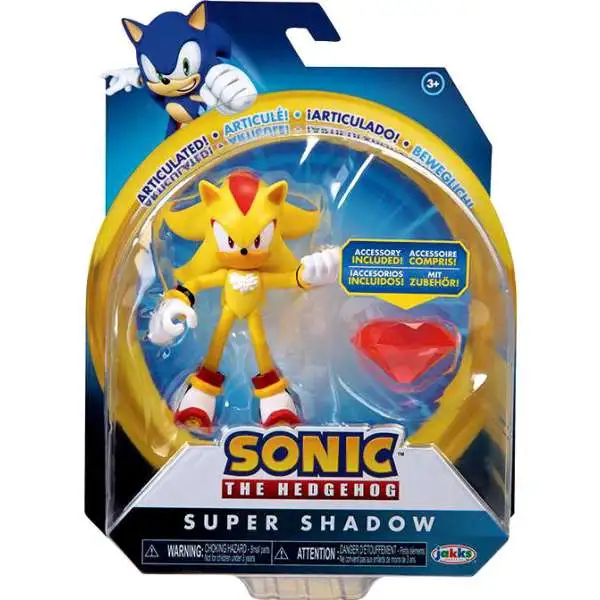 Shadow the hedgehog with chaos emerald