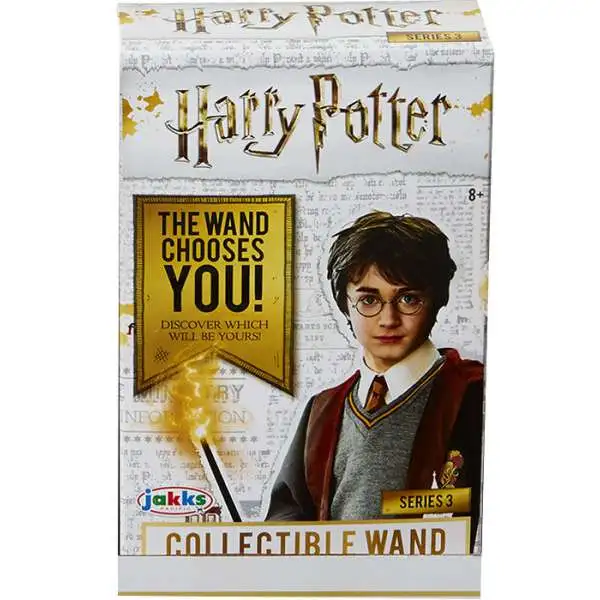 Harry Potter Diecast Series 3 Collectible Wand 4-Inch Mystery Pack