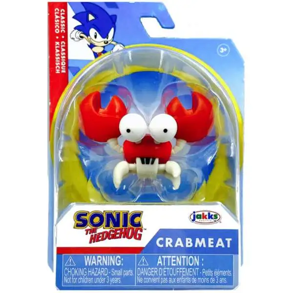 Sonic The Hedgehog Crabmeat 2.5-Inch Mini Figure