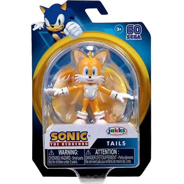  Sonic the Hedgehog 2 The Movie 4 Articulated Action Figure  Collection (Tails) : Toys & Games