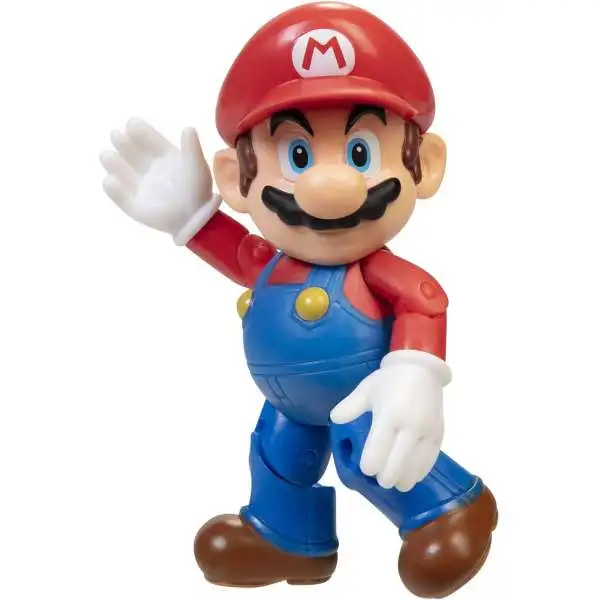 World of Nintendo Super Mario Mario Action Figure [Loose, No Accessory]