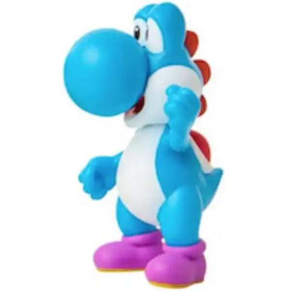 World of Nintendo Super Mario Blue Yoshi 2.5-Inch Mini Figure [Loose]