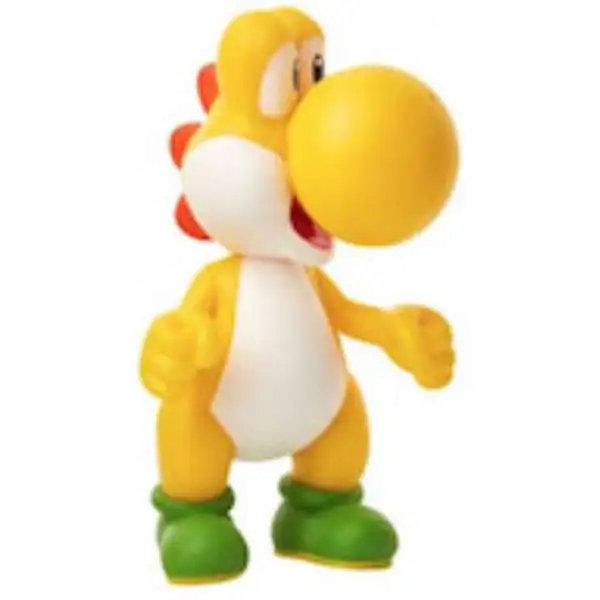 World of Nintendo Super Mario Yellow Yoshi 2.5-Inch Mini Figure [Loose (No Package)]