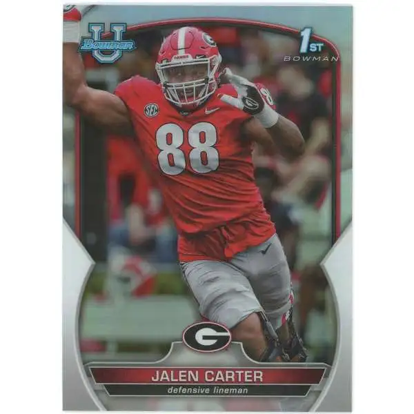 : 2023 Panini Instant Jalen Carter RC #5-Rookie Premiere RPS  First Look - Football Trading Card- Philadelphia Eagles- Print Run of Only  518 Made! Shipped in Protective Screwdown Holder! : Collectibles & Fine Art