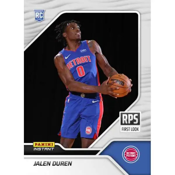 NBA Detroit Pistons 2022-23 Instant RPS First Look Basketball Jalen Duren RPS-12 [Rookie Card]
