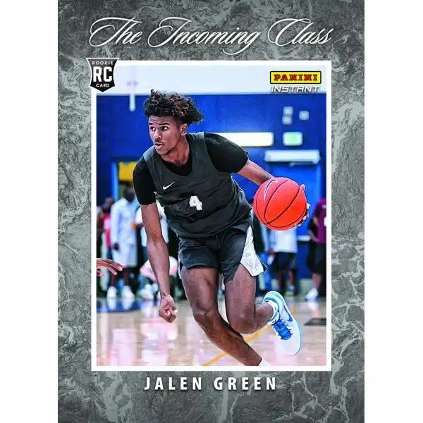 NBA 2021-22 Instant The Incoming Class Basketball Jalen Green [RC Rookie Card]