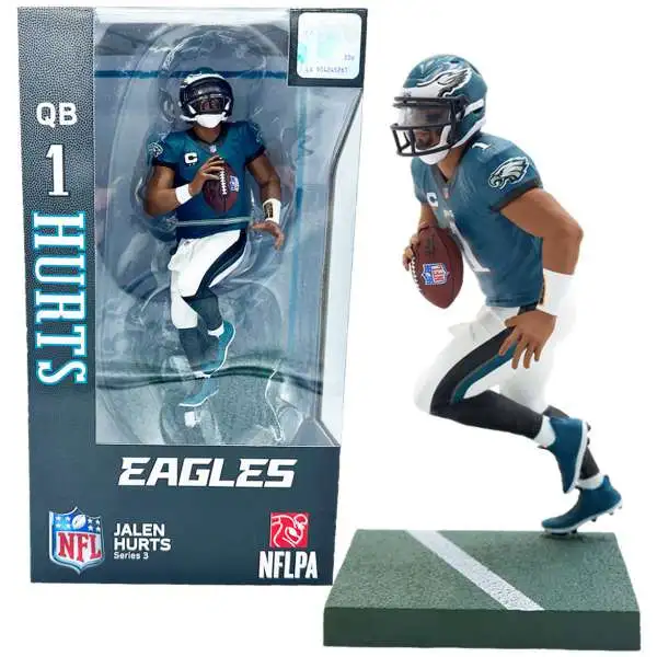 NFL Philadelphia Eagles Football Jalen Hurts Action Figure [Green Jersey, Regular Version]