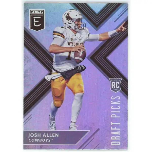 NFL 2018 Panini Elite Draft Picks Variation Josh Allen #103 [Rookie]