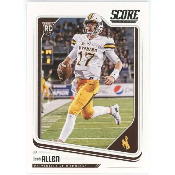NFL 2018 Panini Score Josh Allen #350 [Rookie]